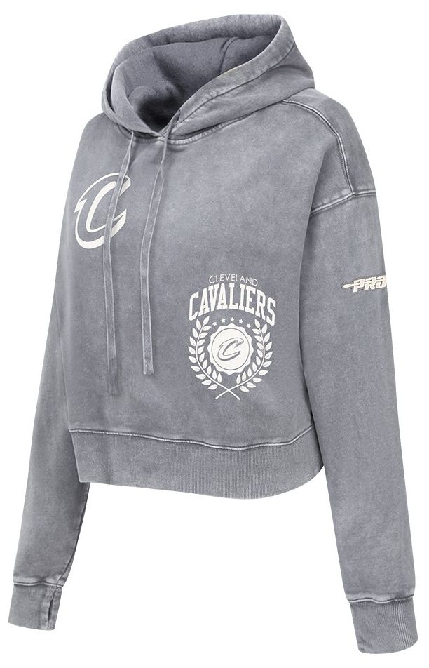 Pro Standard Women's Cleveland Cavaliers Grey Street Team Crewneck Sweatshirt product image