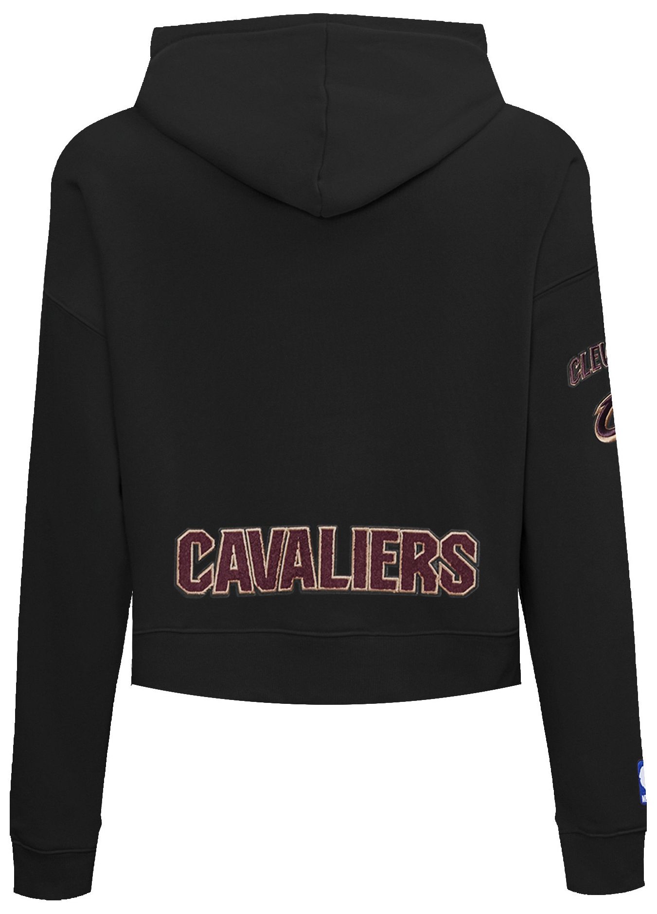 Pro Standard Women's Cleveland Cavaliers Black Classic Cropped Fleece Pullover Hoodie product image