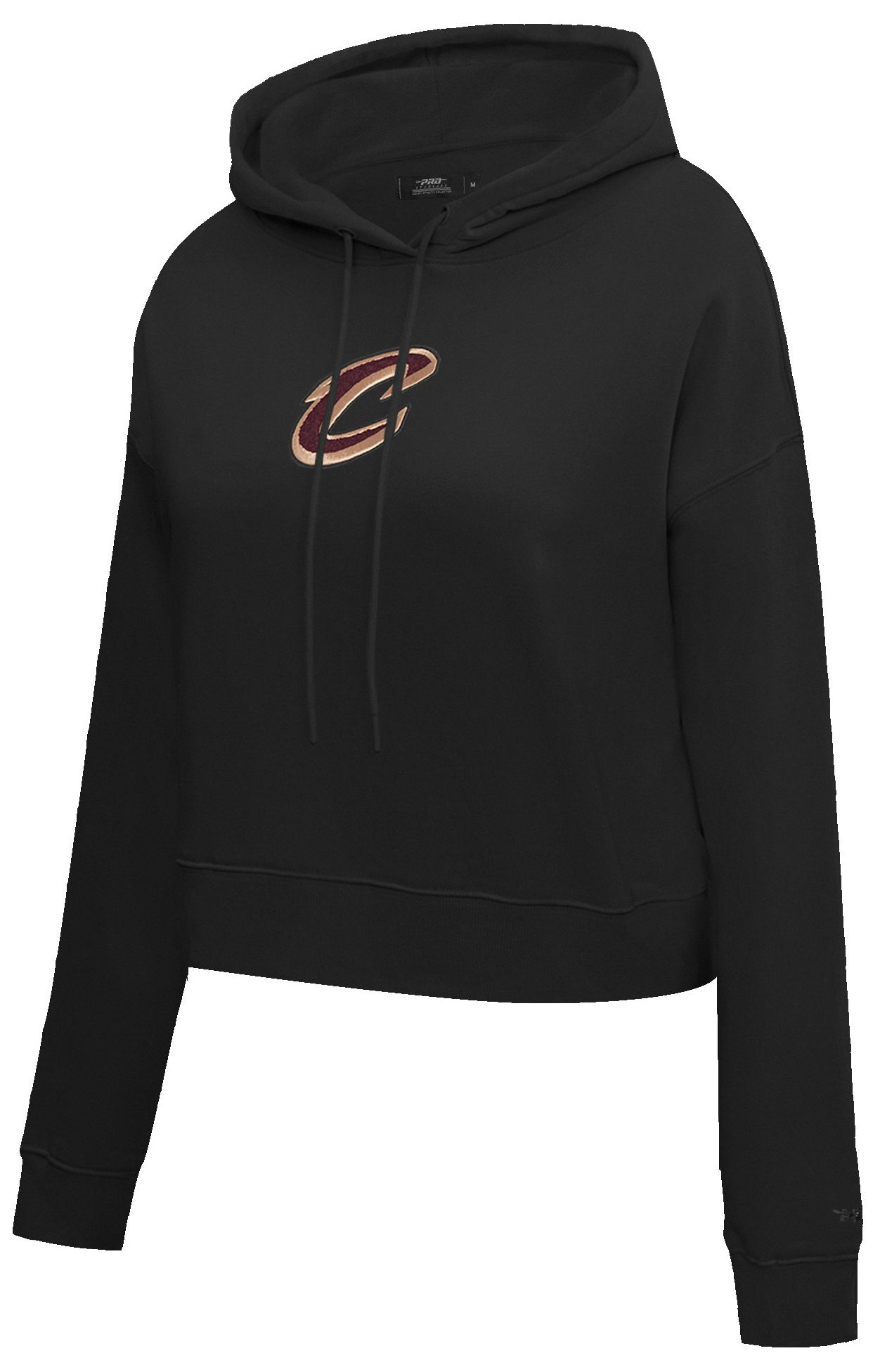 Pro Standard Women's Cleveland Cavaliers Black Classic Cropped Fleece Pullover Hoodie product image