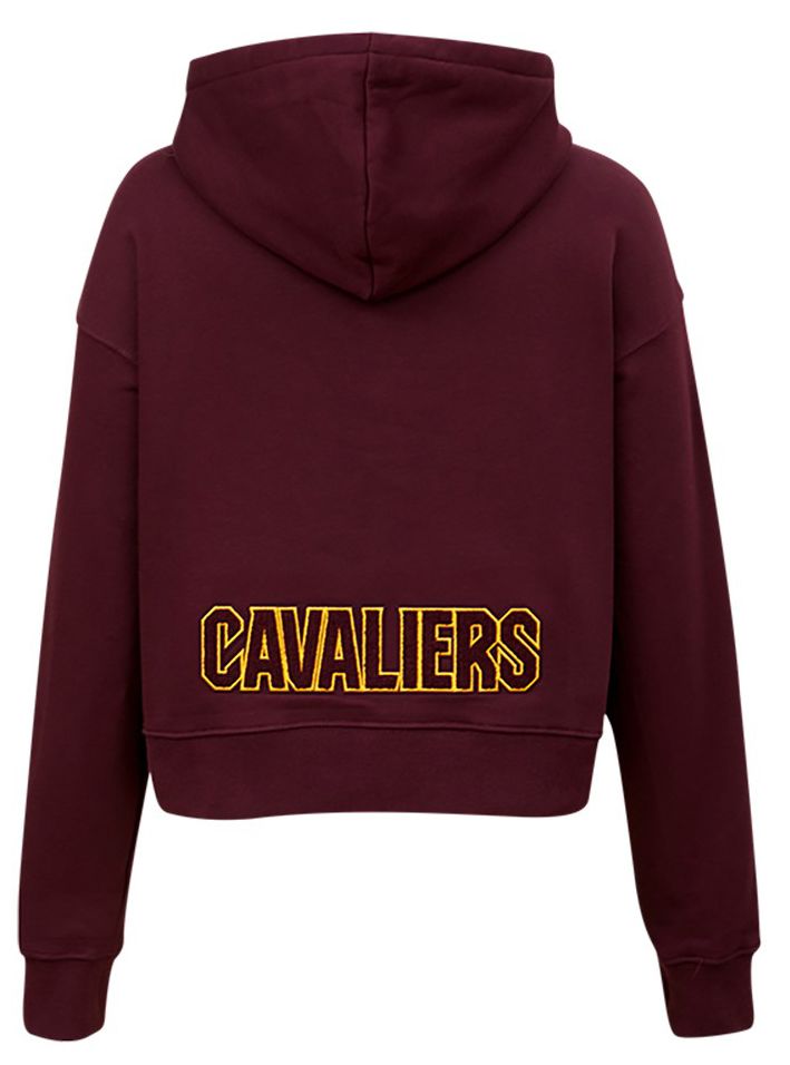Pro Standard Women's Cleveland Cavaliers Red Classic Cropped Fleece Pullover Hoodie product image