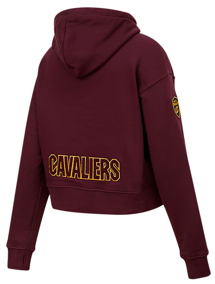 Pro Standard Women's Cleveland Cavaliers Red Classic Cropped Fleece Pullover Hoodie product image