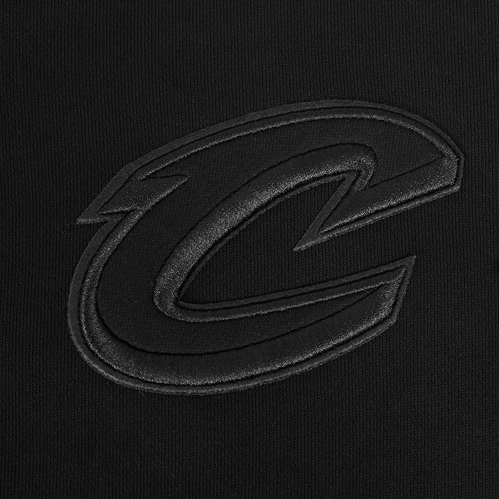 Pro Standard Women's Cleveland Cavaliers Black Neutral Fleece Crewneck Sweatshirt product image