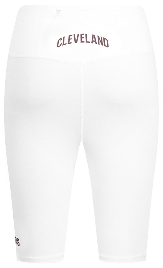 Pro Standard Women's Cleveland Cavaliers White Classic Cotton Bike Shorts product image