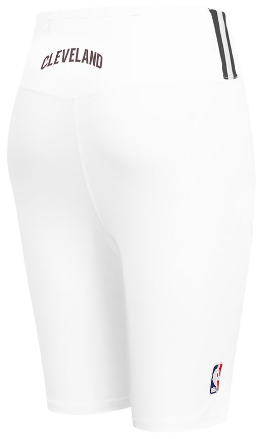 Pro Standard Women's Cleveland Cavaliers White Classic Cotton Bike Shorts product image