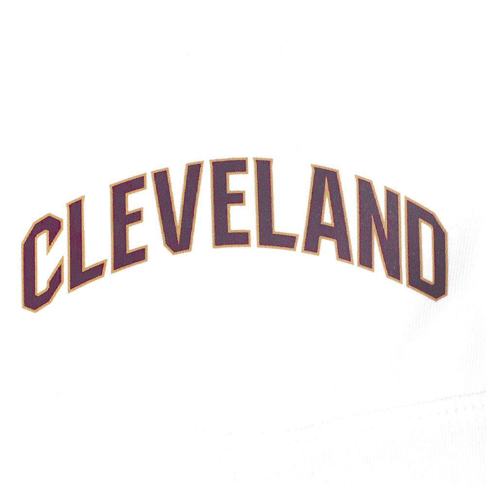 Pro Standard Women's Cleveland Cavaliers White Classic Cotton Bike Shorts product image