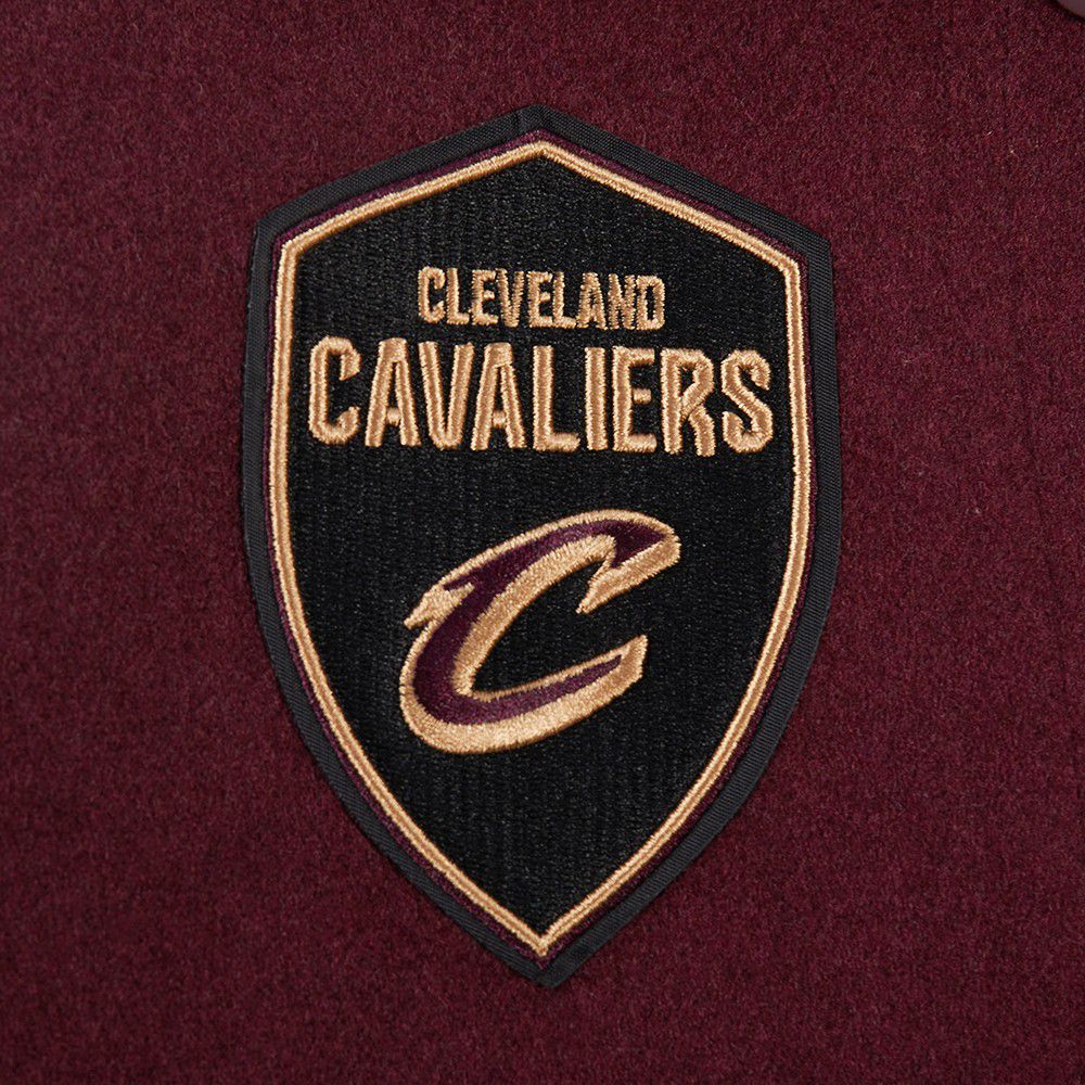 Pro Standard Women's Cleveland Cavaliers Red Classic Wool Varsity Jacket product image