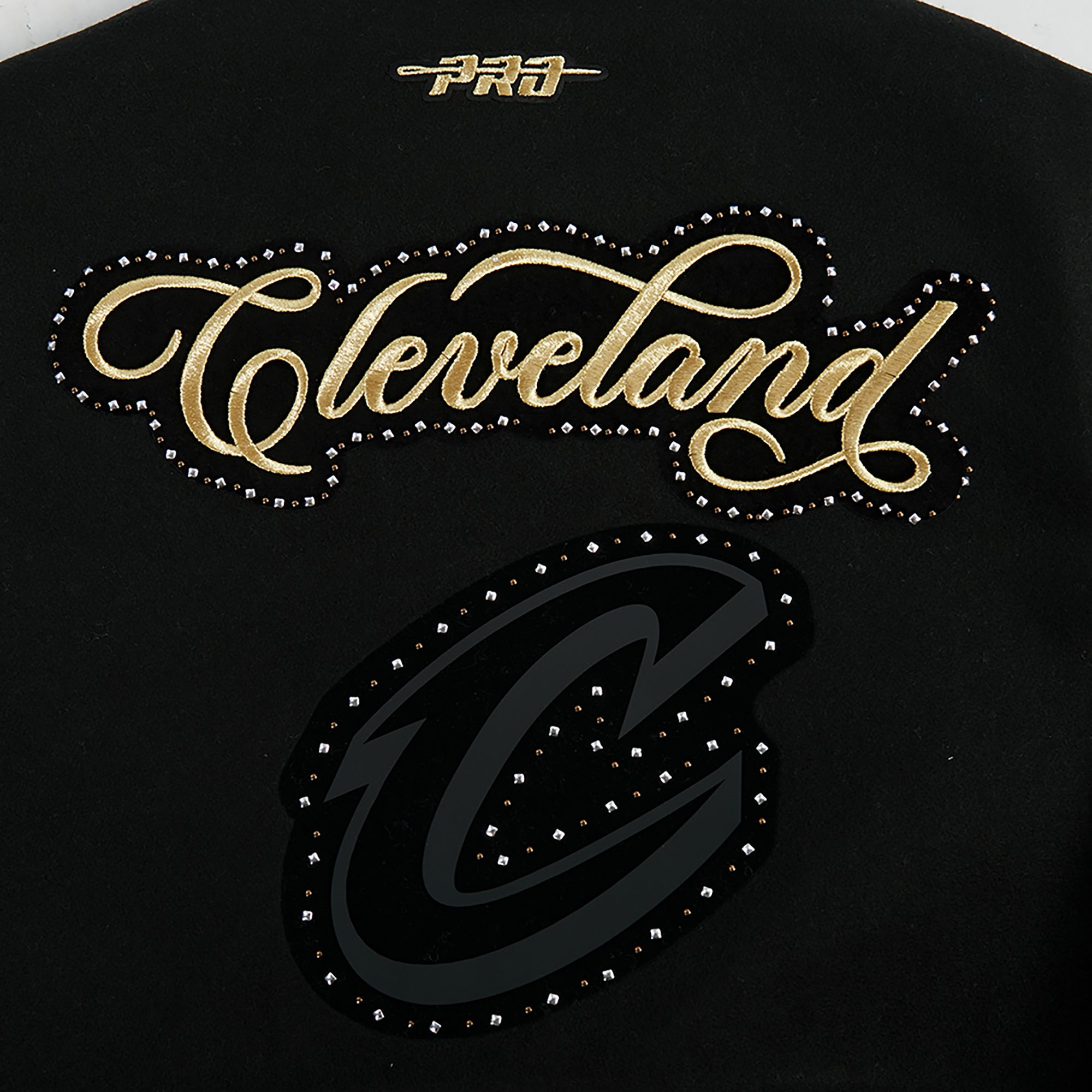 Pro Standard Women's Cleveland Cavaliers Black Renegade Wool Jacket product image