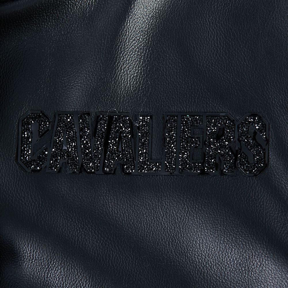 Pro Standard Women's Cleveland Cavaliers Black Full-Zip Leather Jacket product image