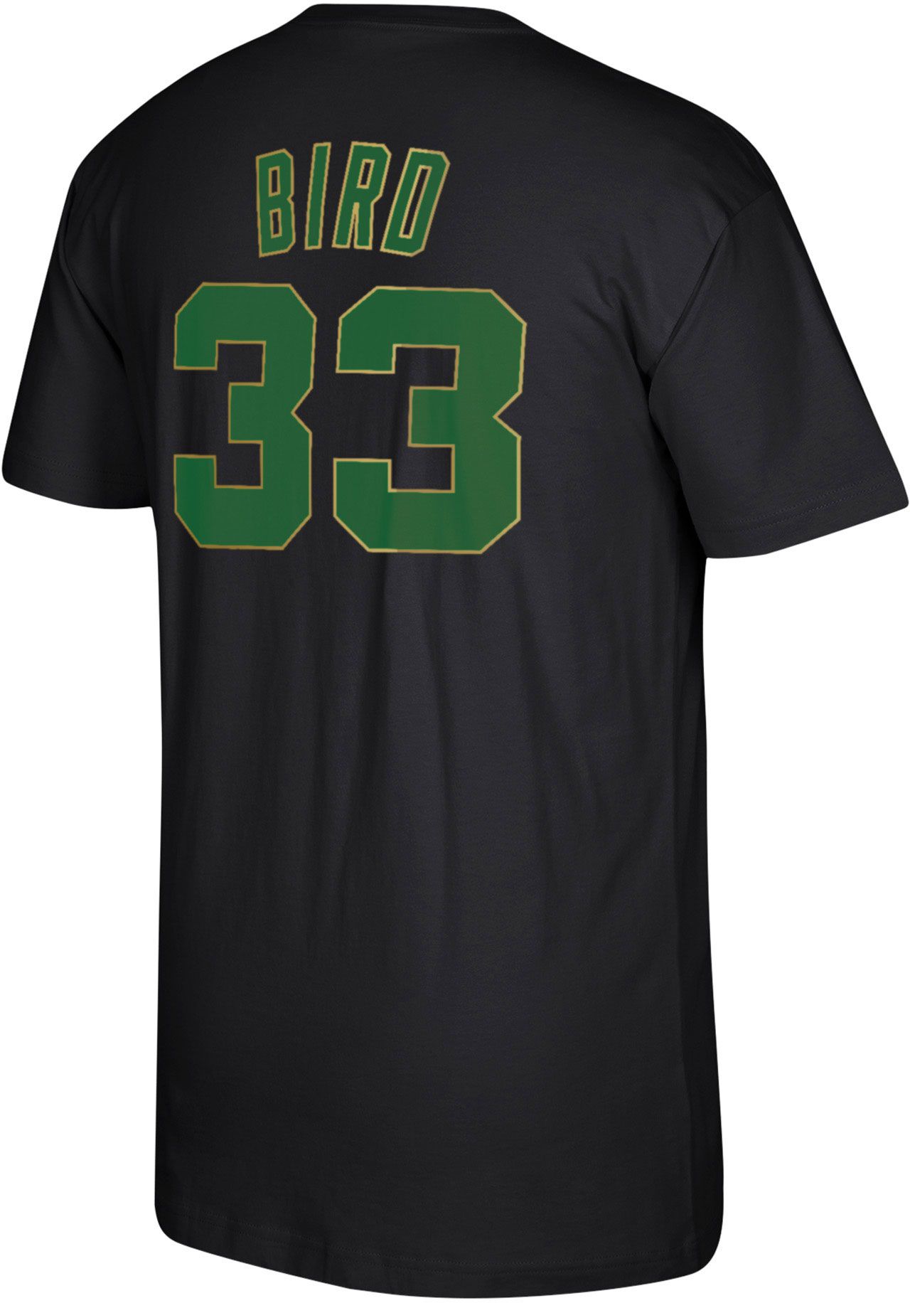 Mitchell & Ness Men's Boston Celtics Larry Bird #33 Black 1986 T-Shirt product image