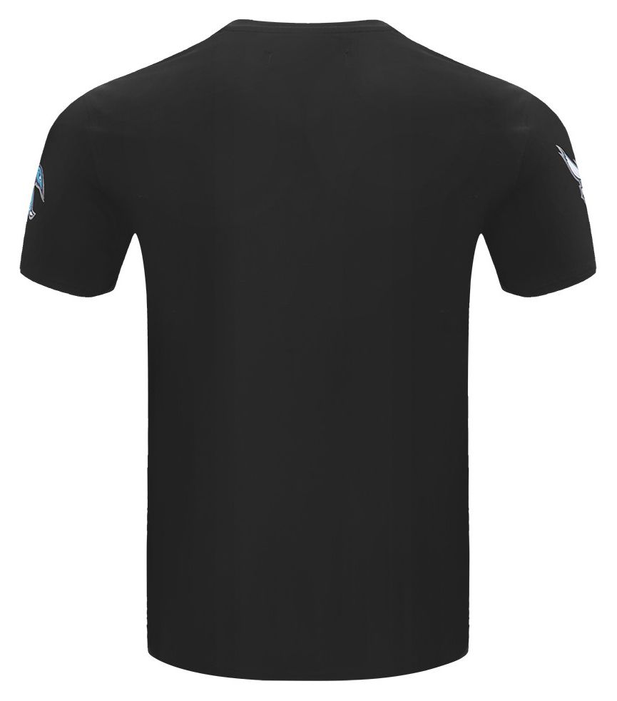 Pro Standard Men's Charlotte Hornets Black Script Tail Short Sleeve T-Shirt product image