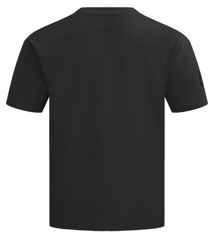 Pro Standard Men's Charlotte Hornets Black Neutral Drop Shoulder Short Sleeve T-Shirt product image