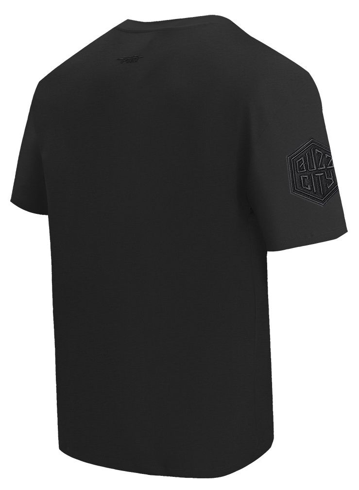 Pro Standard Men's Charlotte Hornets Black Neutral Drop Shoulder Short Sleeve T-Shirt product image