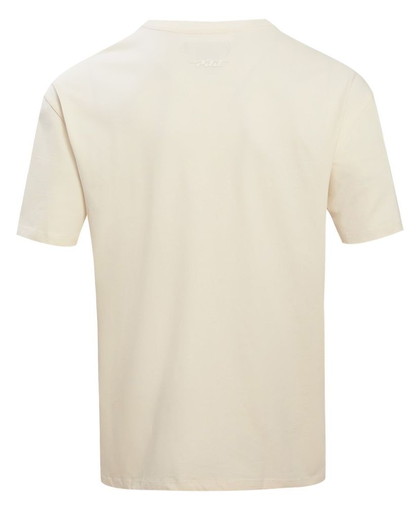 Pro Standard Men's Charlotte Hornets Off White Neutral Drop Shoulder Short Sleeve T-Shirt product image