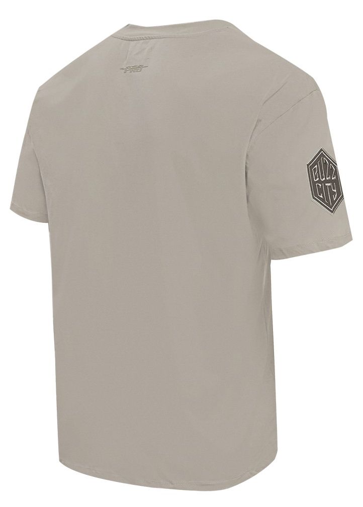 Pro Standard Men's Charlotte Hornets Taupe Neutral Drop Shoulder Short Sleeve T-Shirt product image