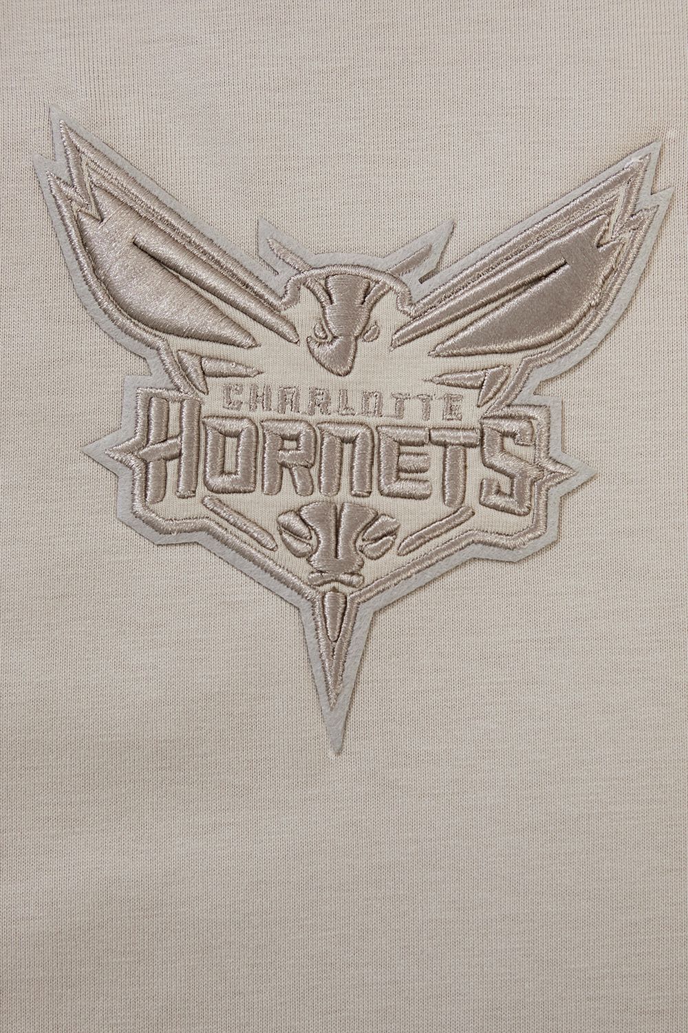 Pro Standard Men's Charlotte Hornets Taupe Neutral Drop Shoulder Short Sleeve T-Shirt product image
