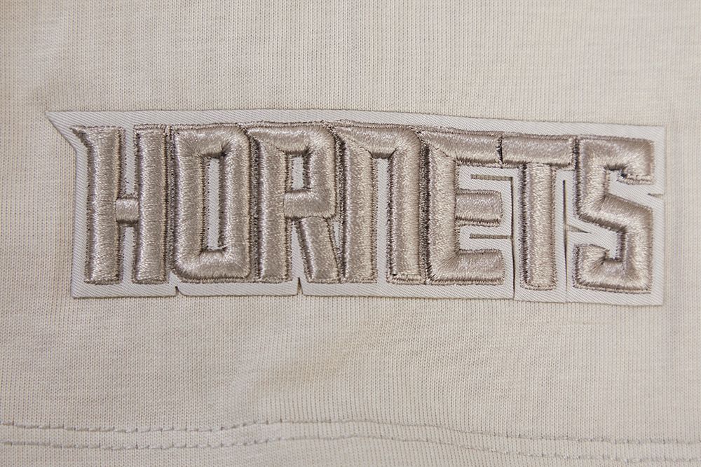 Pro Standard Men's Charlotte Hornets Taupe Neutral Drop Shoulder Short Sleeve T-Shirt product image