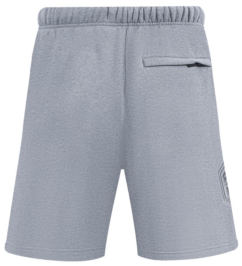 Pro Standard Men's Charlotte Hornets Gray Neutral Fleece Shorts product image