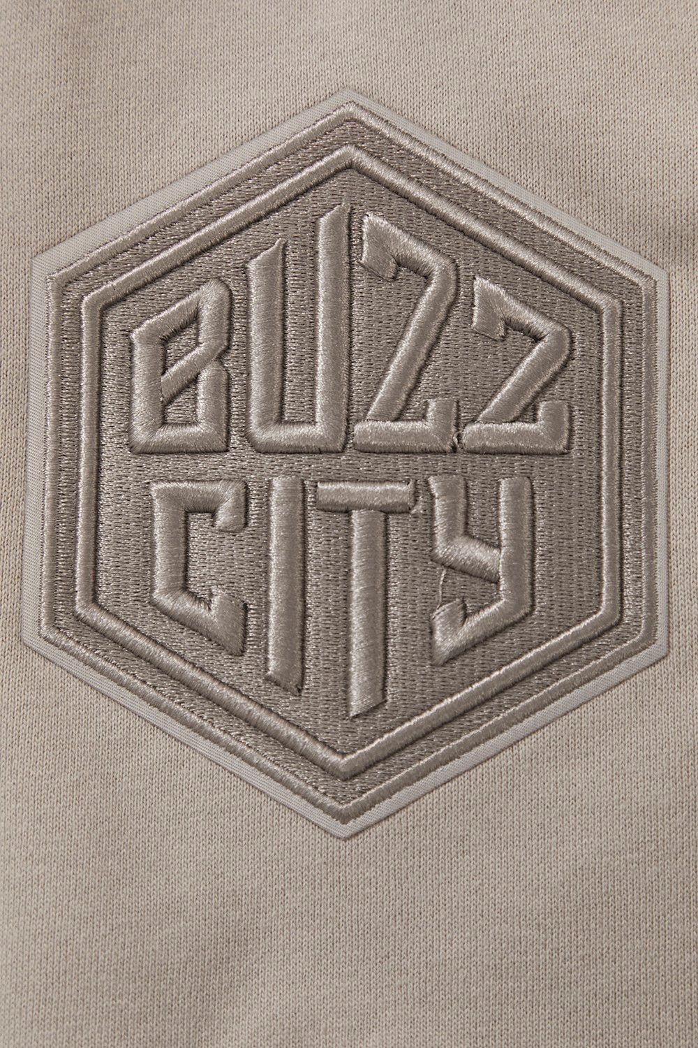 Pro Standard Men's Charlotte Hornets Taupe Neutral Fleece Shorts product image