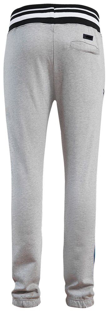 Pro Standard Men's Charlotte Hornets Gray Script Tail Rib Fleece Sweatpants product image