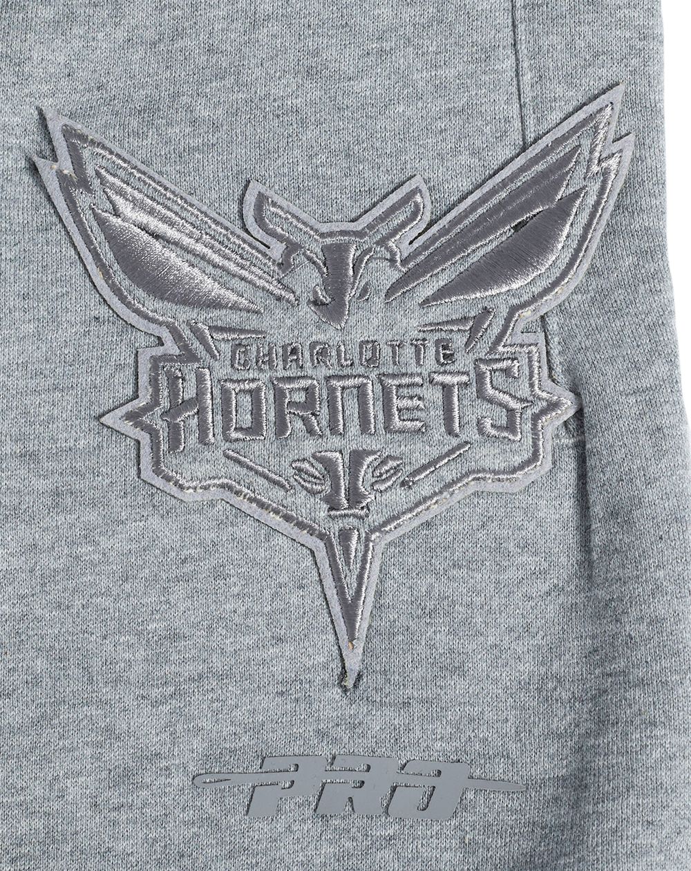 Pro Standard Men's Charlotte Hornets Gray Neutral Fleece Sweatpants product image