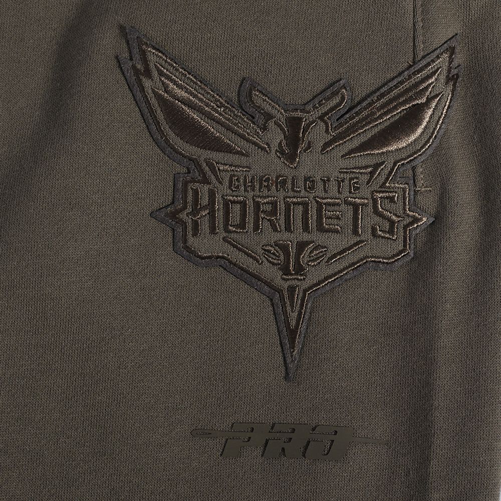 Pro Standard Men's Charlotte Hornets Taupe Neutral Fleece Sweatpants product image
