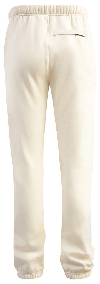 Pro Standard Men's Charlotte Hornets Off White Neutral Fleece Sweatpants product image