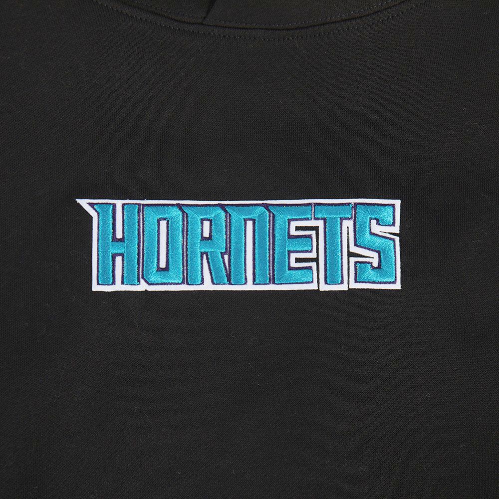 Pro Standard Men's Charlotte Hornets Black Wingspan Drop Shoulder Hoodie product image