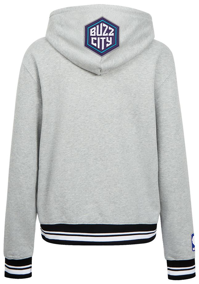 Pro Standard Women's Charlotte Hornets Grey Crest Emblem Hoodie product image