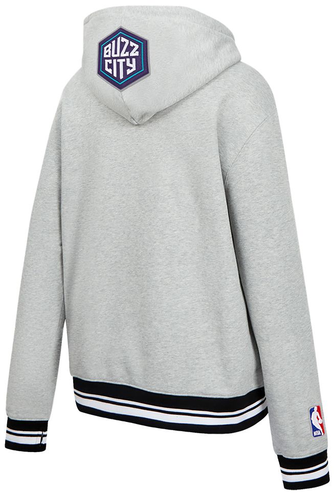 Pro Standard Women's Charlotte Hornets Grey Crest Emblem Hoodie product image