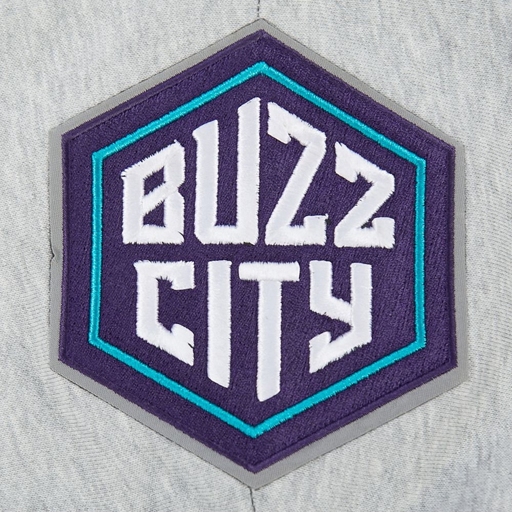 Pro Standard Women's Charlotte Hornets Grey Crest Emblem Hoodie product image