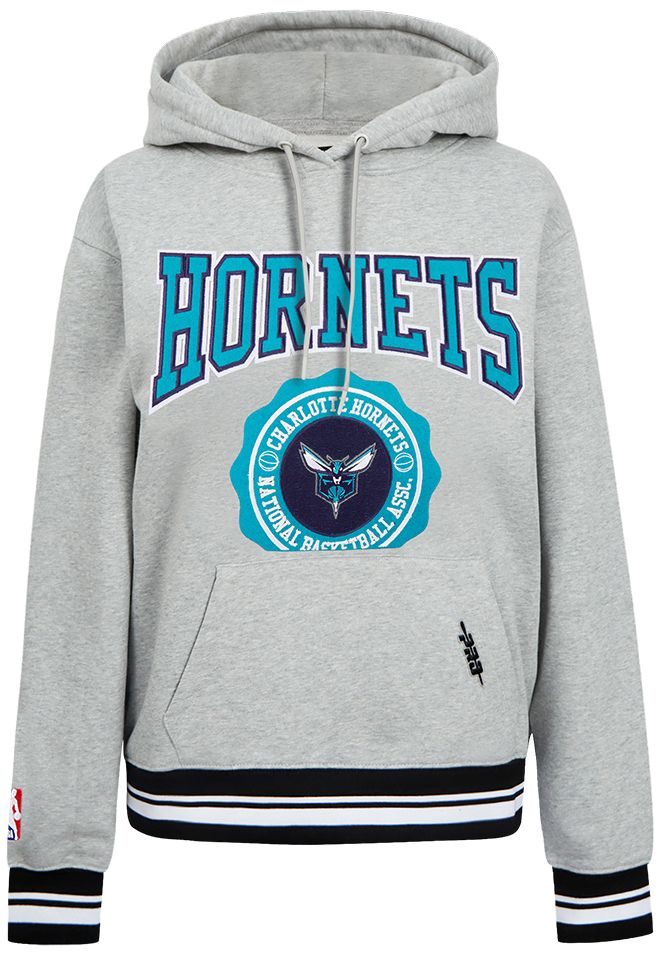 Pro Standard Women's Charlotte Hornets Grey Crest Emblem Hoodie product image