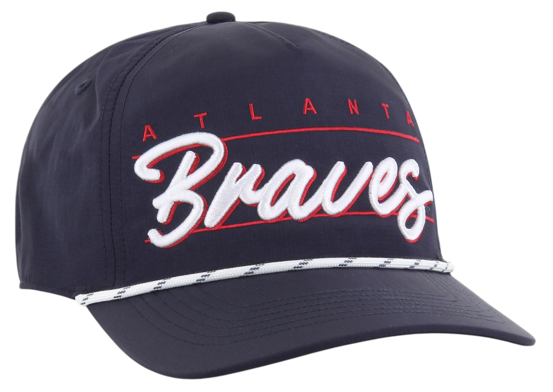 '47 Adult Atlanta Braves Navy Condor Hitch Adjustable Hat product image