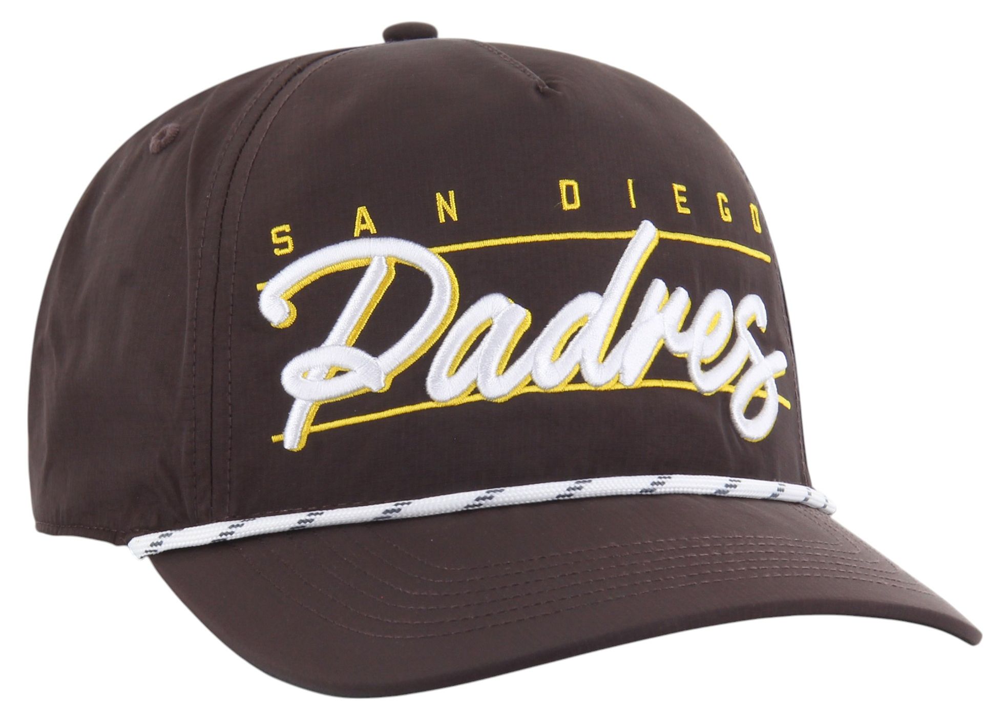 '47 Adult San Diego Padres Brown Condor Hitch Adjustable Hat product image