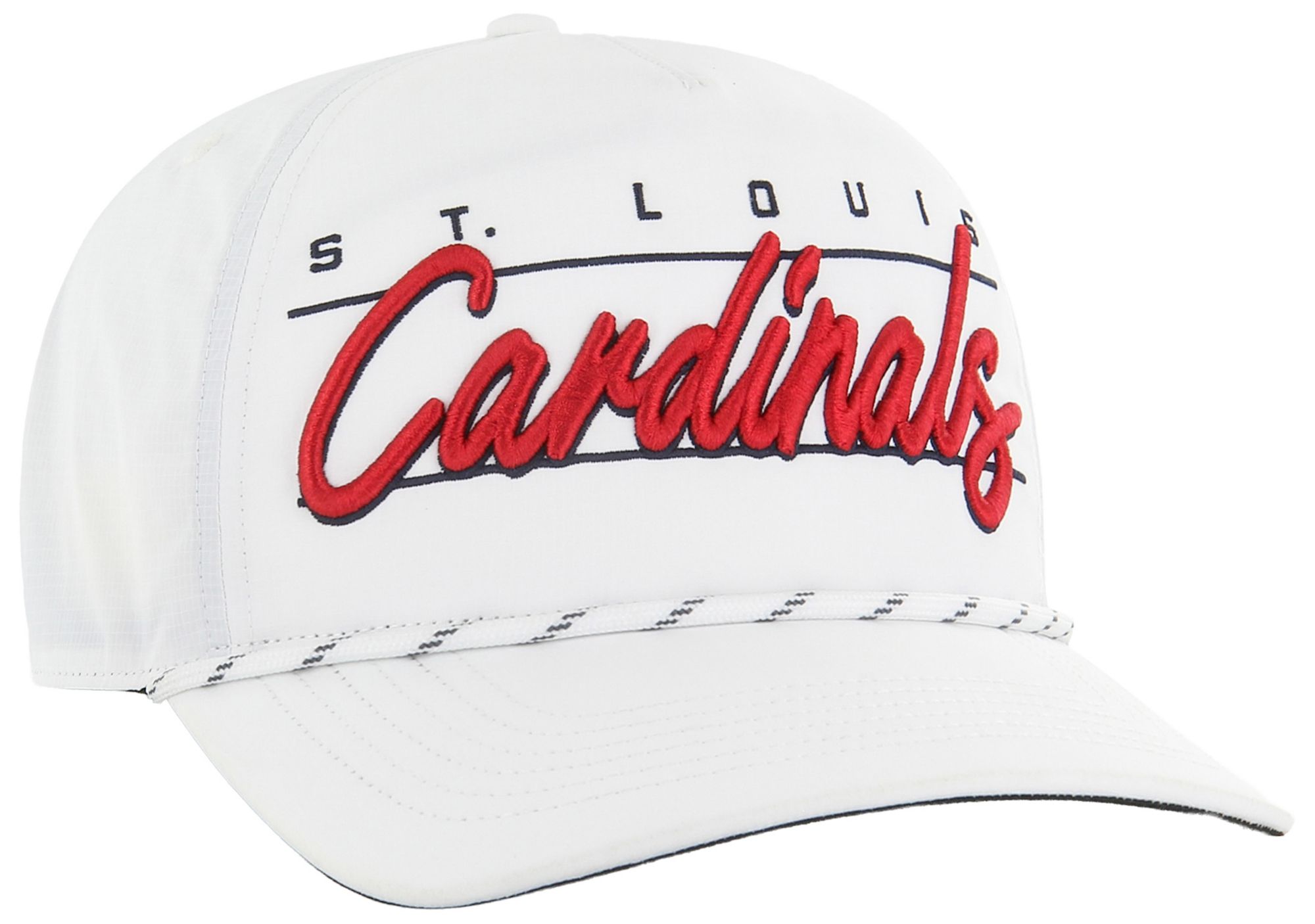 '47 Adult St. Louis Cardinals White Condor Hitch Adjustable Hat product image