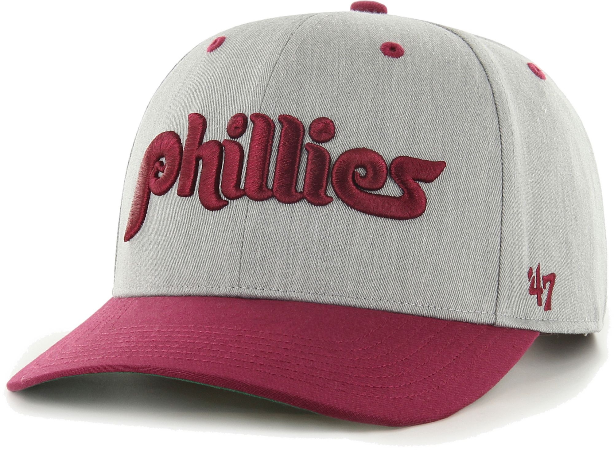 '47 Men's Philadelphia Phillies Gray Flyout Adjustable Hat product image