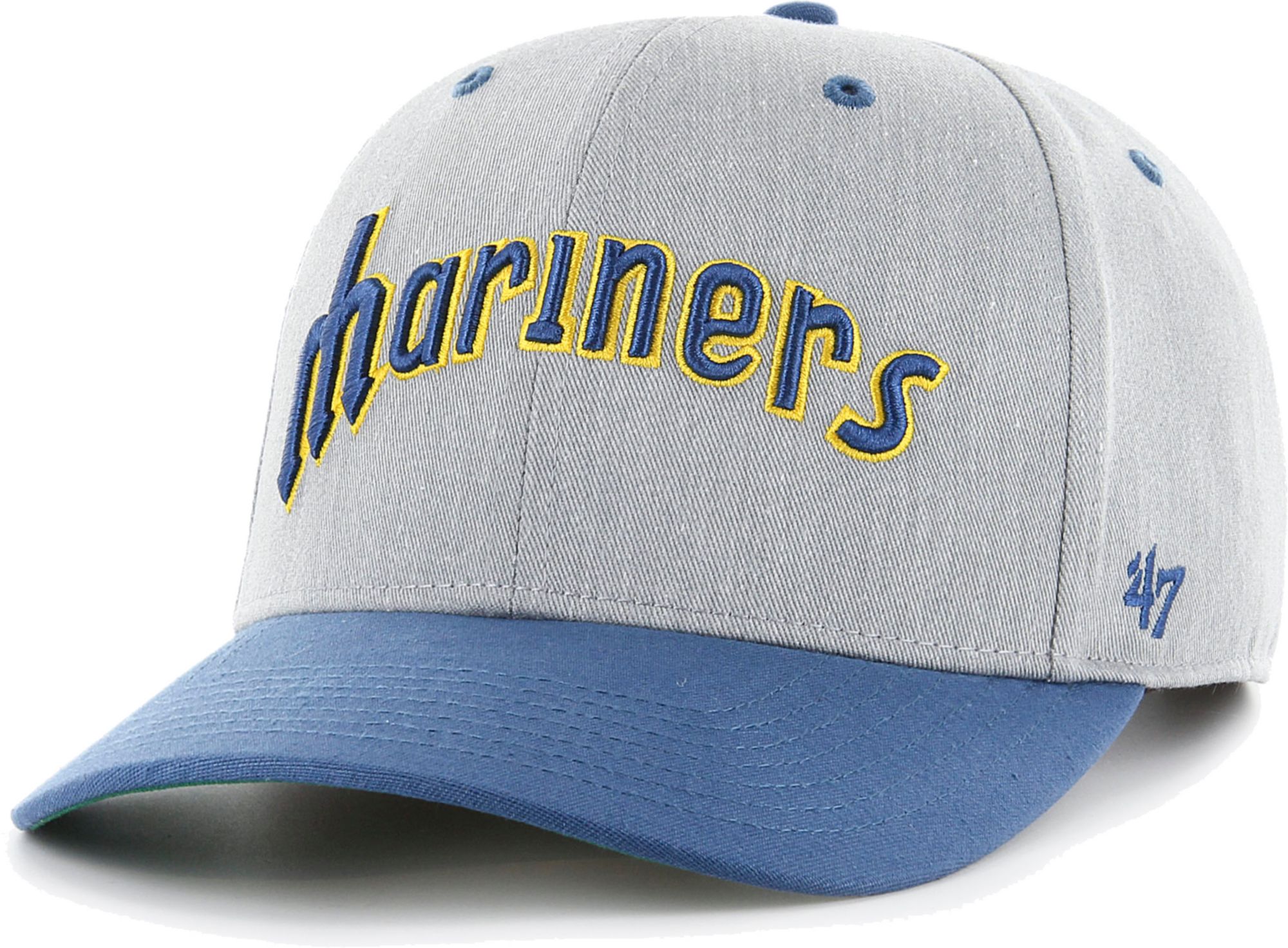 '47 Men's Seattle Mariners Gray Flyout Adjustable Hat product image