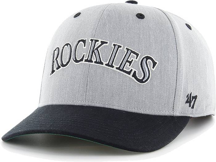 47 Brand / Men's Colorado Rockies Gray Flyout Adjustable Hat
