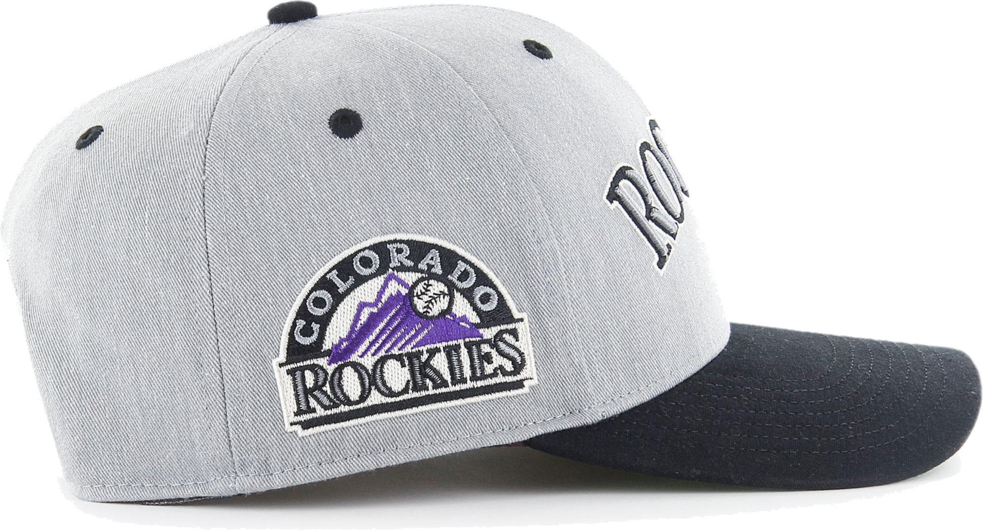 '47 Men's Colorado Rockies Gray Flyout Adjustable Hat product image