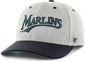 '47 Men's Miami Marlins Gray Flyout Adjustable Hat product image