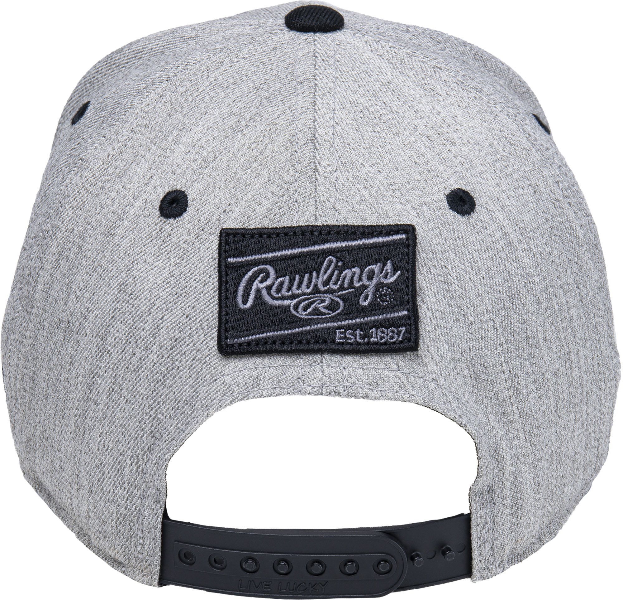 Black Clover + Rawlings Baseball Is Life Flat Brim Hat