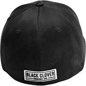 Black Clover Men's Fresh Luck 5 Fitted Golf Hat product image