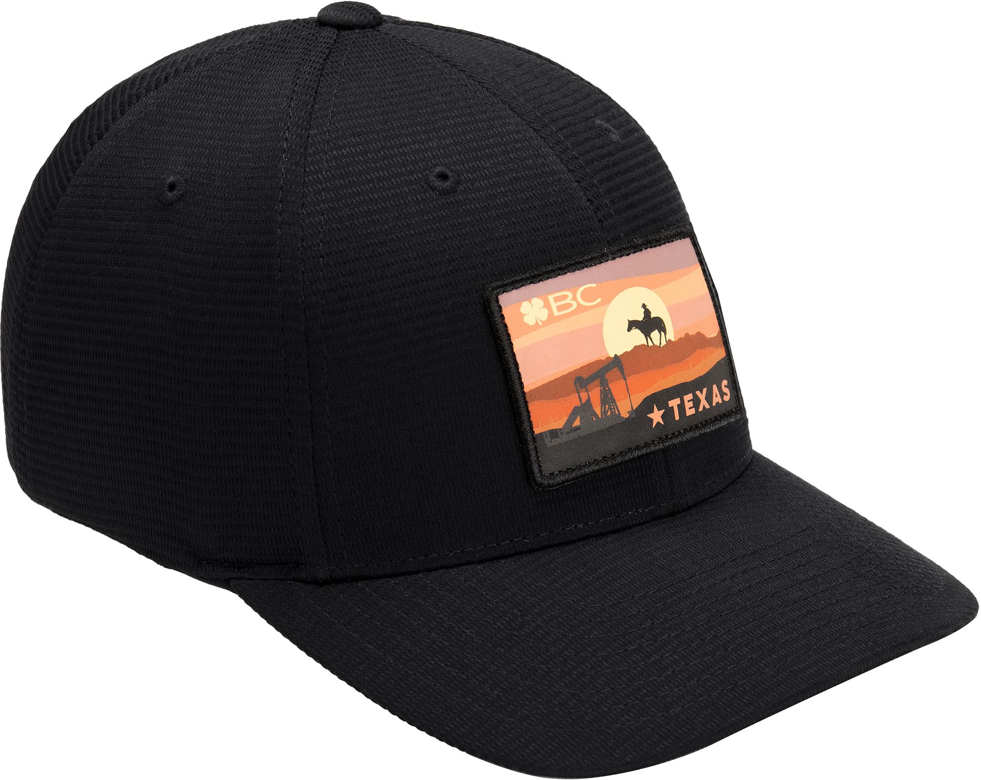 Black Clover Men's Texas Resident Fitted Golf Hat