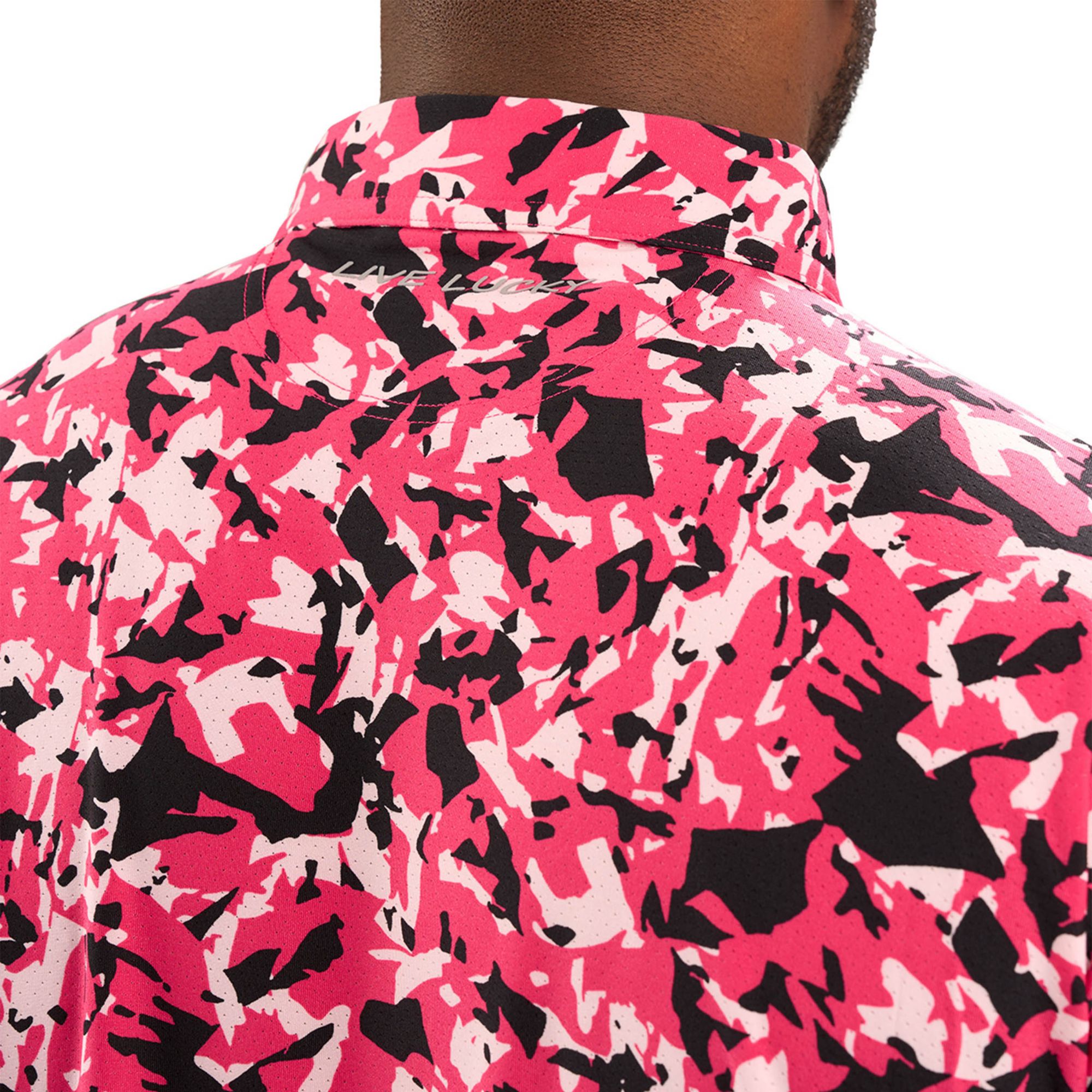 Black Clover Men's Camo Mix Golf Polo product image