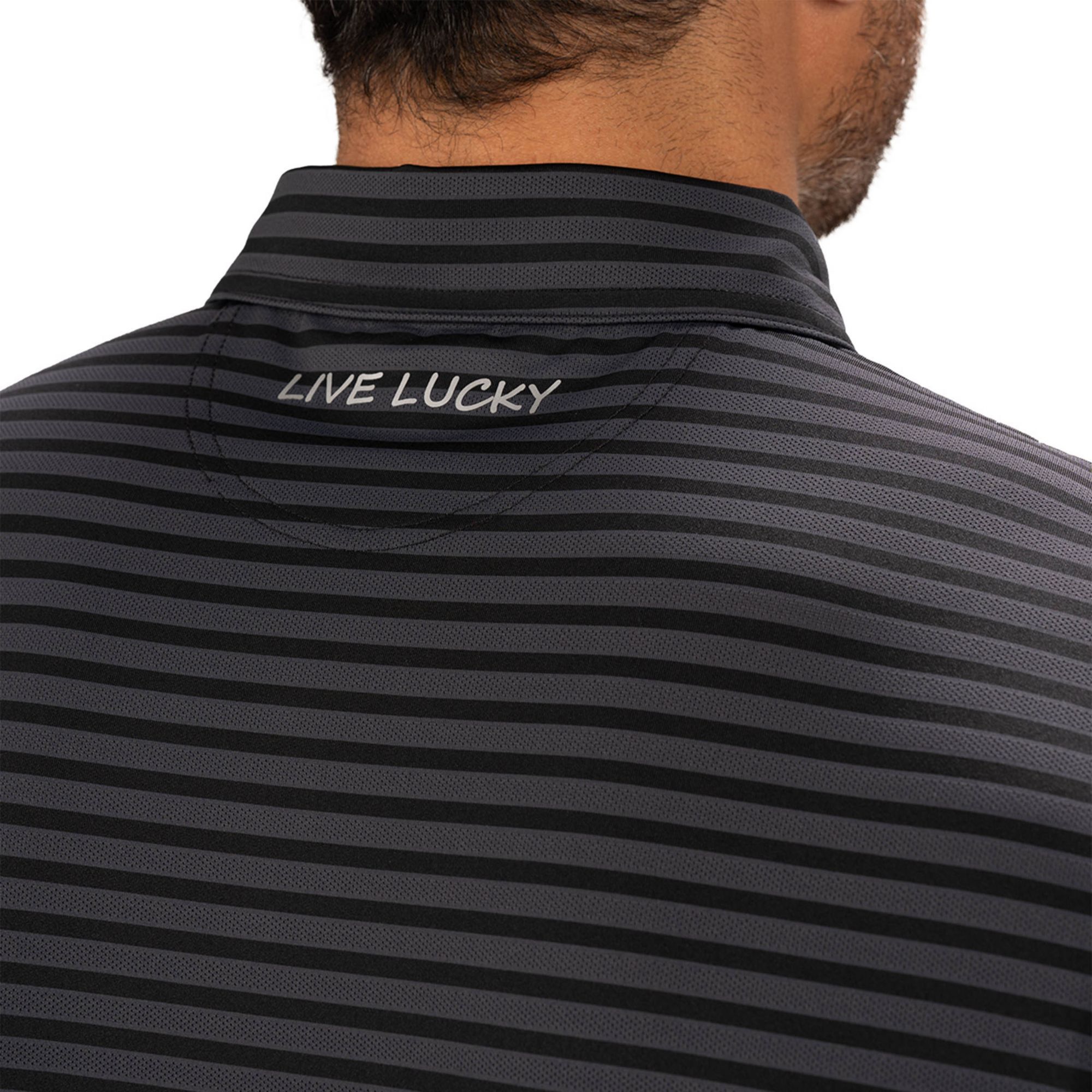 Black Clover Men's Palmer Jacquard Golf Polo product image