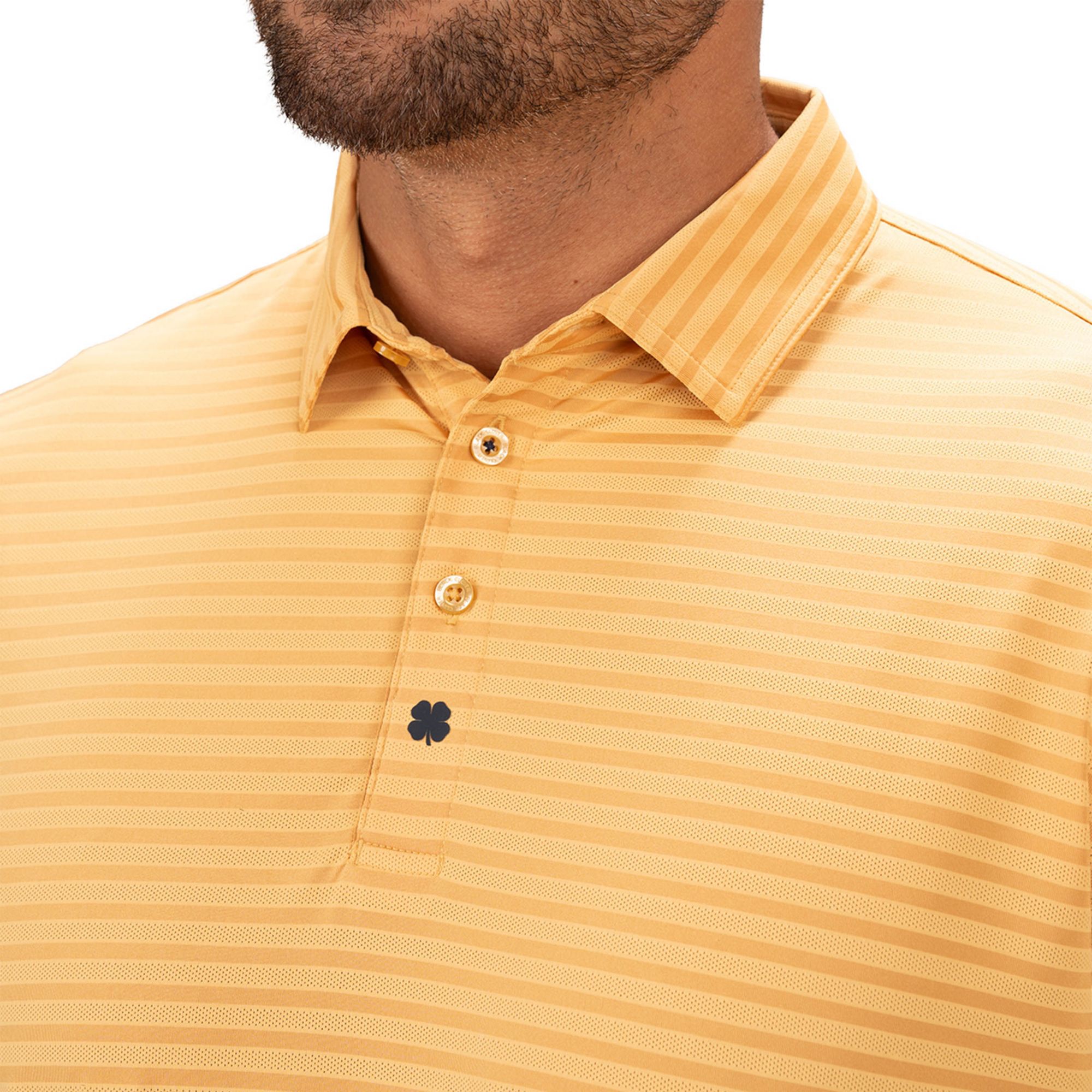 Black Clover Men's Palmer Jacquard Golf Polo product image