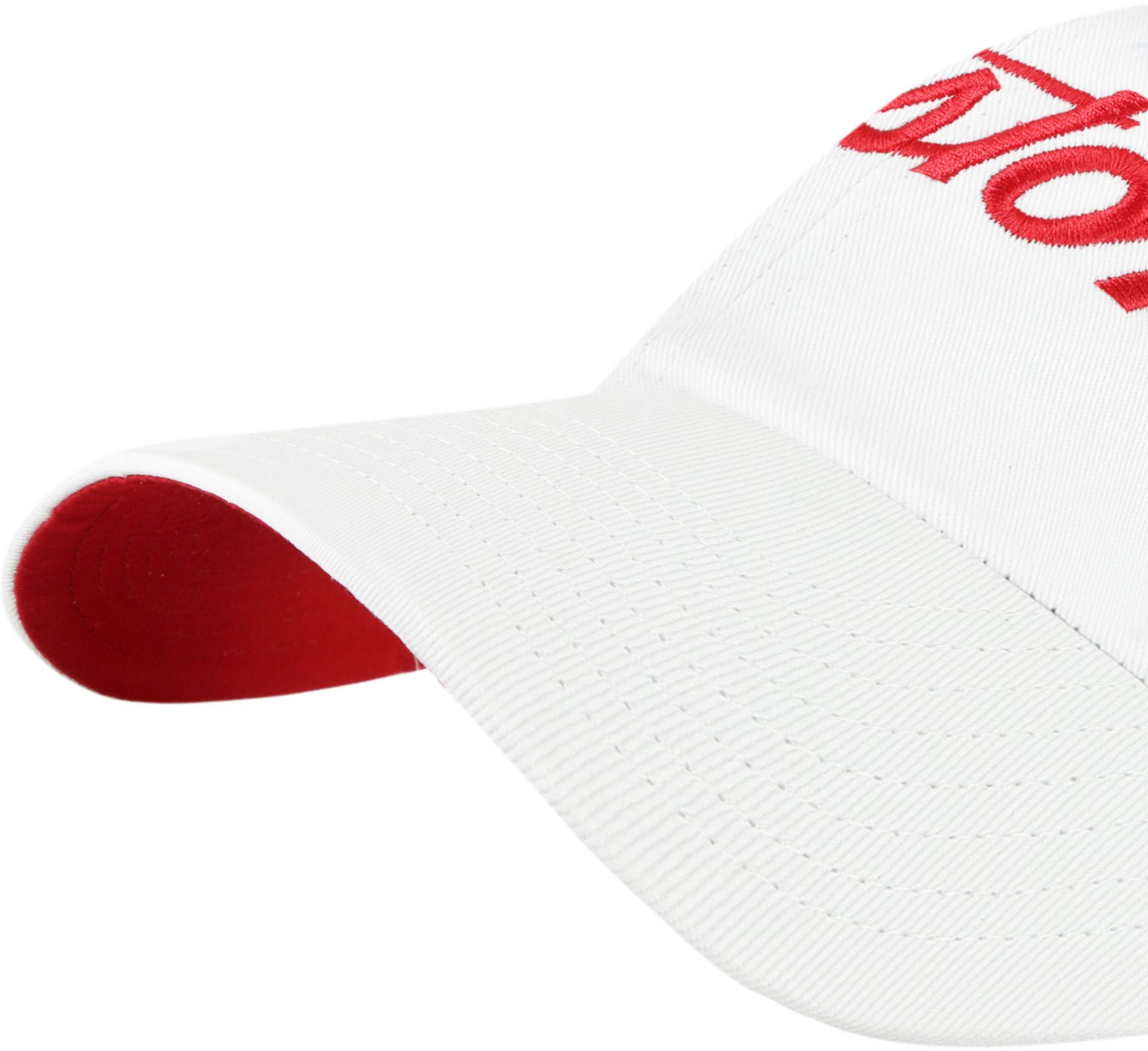 '47 Adult Boston Red Sox White Crosstown Clean Up Adjustable Hat product image