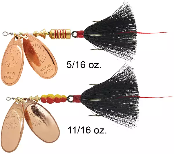 Mepps Double Blade Aglia Increases Lure Visibility - Mepps Press