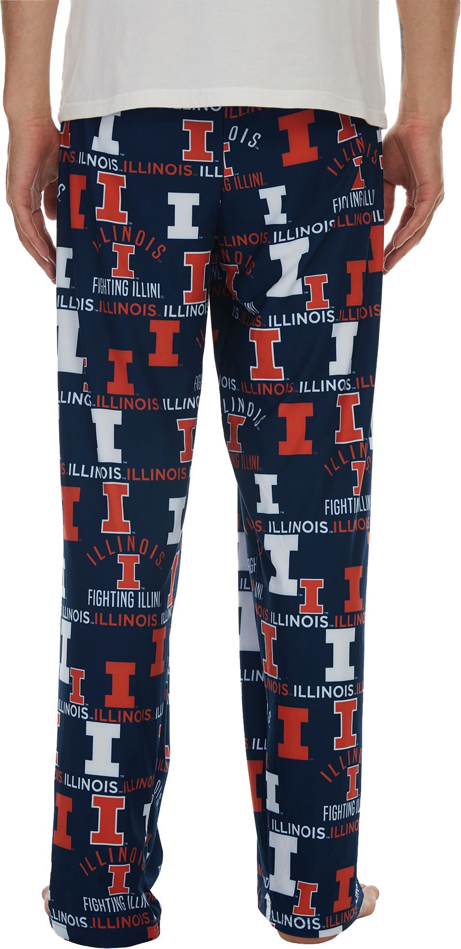 Concepts Sport Men's Illinois Fighting Illini Blue Flagship Sleep Pants product image