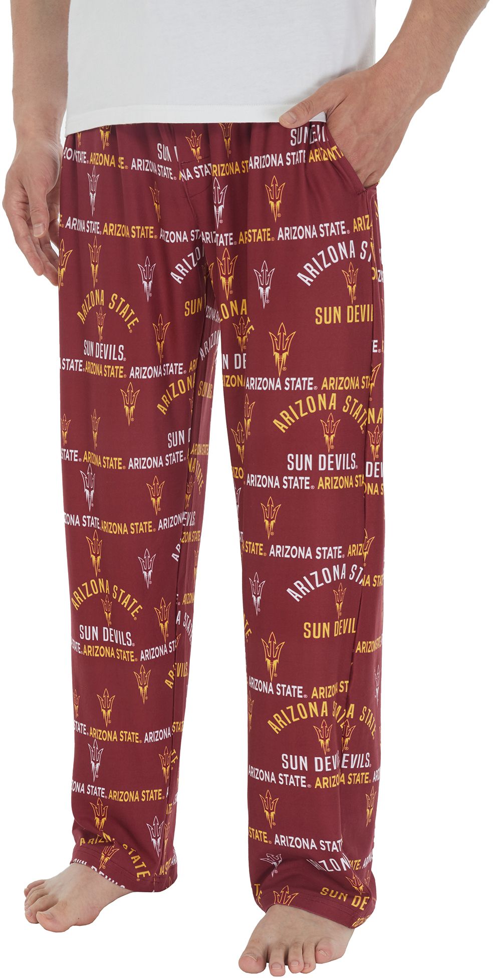 Concepts Sport Men's Arizona State Sun Devils Black Flagship Sleep Pants product image