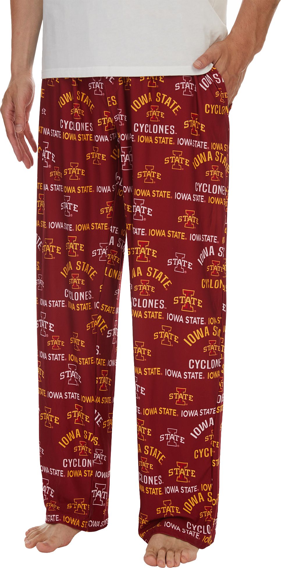 Concepts Sport Men's Iowa State Cyclones Cardinal Flagship Sleep Pants product image